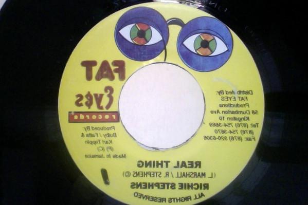 7inch Record RICHIE STEPHENS - Real Thing NONE Fat Eyes Record 2005 Jamaica Reggae, Ska & Dub Used
7inch Record RICHIE STEPHENS - Real Thing NONE Fat Eyes Record 2005 Jamaica Reggae, Ska & Dub Used