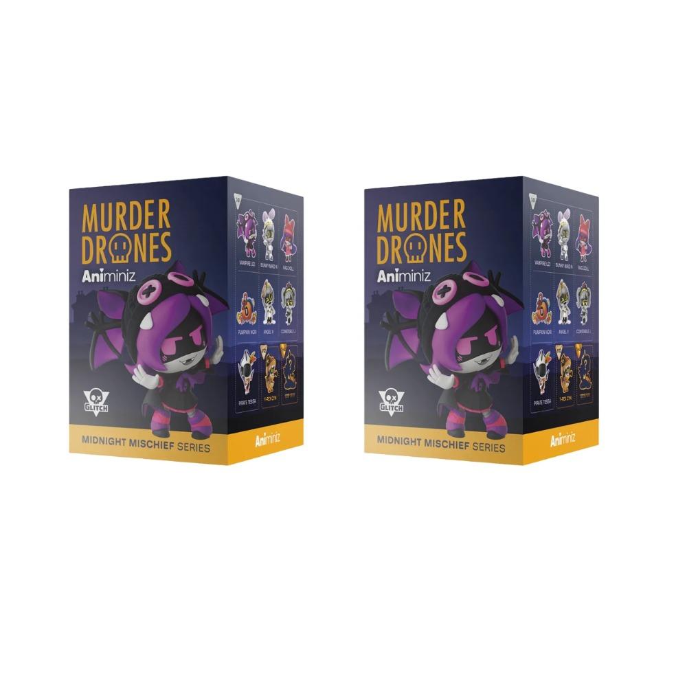 Новий Оригінальний Glitch Murder Drones Серія Midnight Mischief Сліпа Коробка Міні Cyn Uzi Khan Фігурка Таємнича Іграшка Подарунок на День Народження
Новий Оригінальний Glitch Murder Drones Серія Midnight Mischief Сліпа Коробка Міні Cyn Uzi Khan Фігурка Таємнича Іграшка Подарунок на День Народження