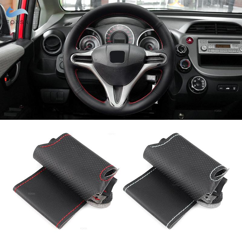 Для Honda Fit Jazz City 2009-2013 Insight 2010-2014 прошитая вручную перфорированная кожаная автомобильная оплетка на руль защитная
Для Honda Fit Jazz City 2009-2013 Insight 2010-2014 прошитая вручную перфорированная кожаная автомобильная оплетка на руль защитная