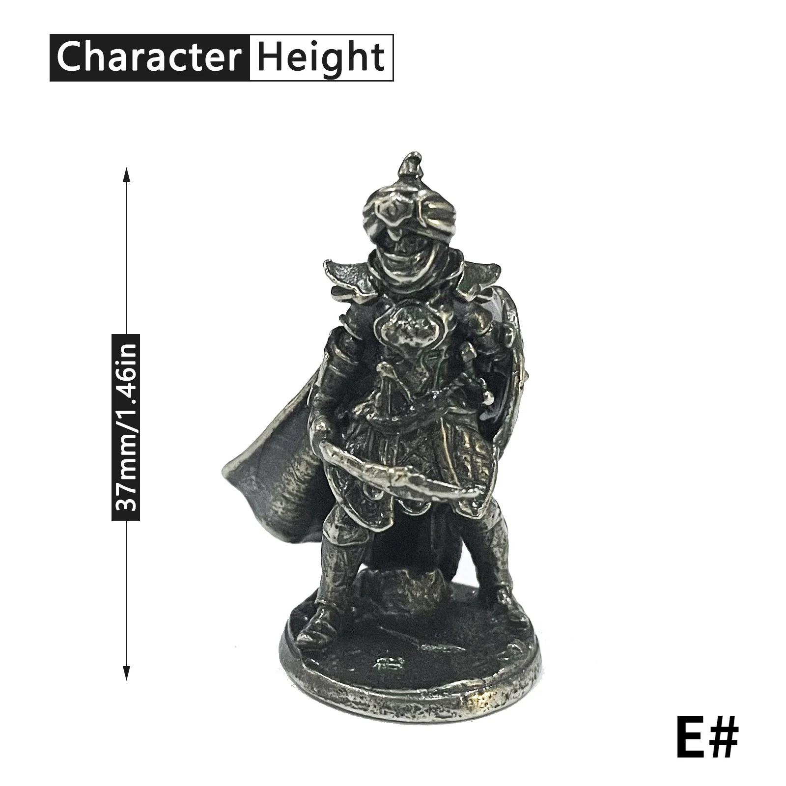 White Copper Metal Warrior Arab Knight Soldier Model Miniature Figurines Board Pieces Car Decoration Gift decorative figurines
White Copper Metal Warrior Arab Knight Soldier Model Miniature Figurines Board Pieces Car Decoration Gift decorative figurines