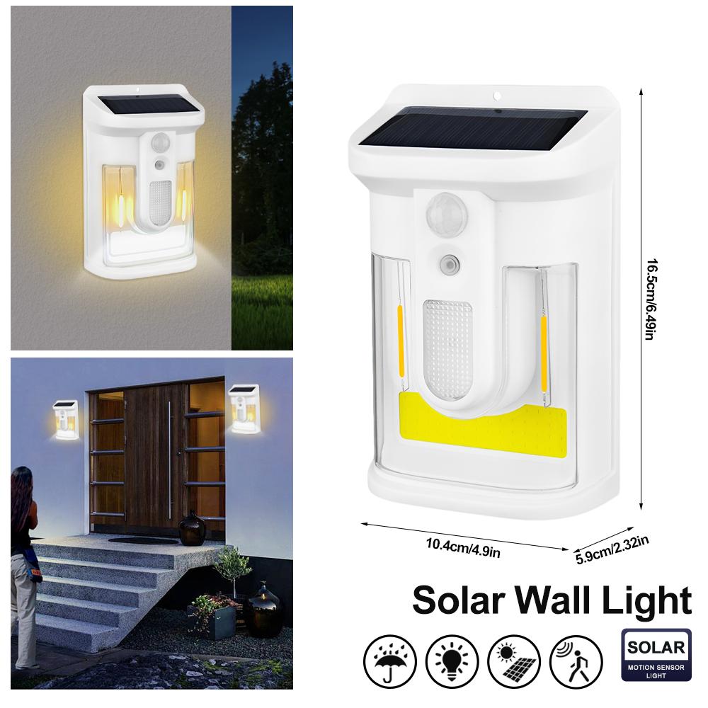 Solar Powered Outdoor Motion Sensor Wall Light IP65 Waterproof Tungsten Wall Lamp With 3 Lighting Modes For House Porch Deck
Solar Powered Outdoor Motion Sensor Wall Light IP65 Waterproof Tungsten Wall Lamp With 3 Lighting Modes For House Porch Deck