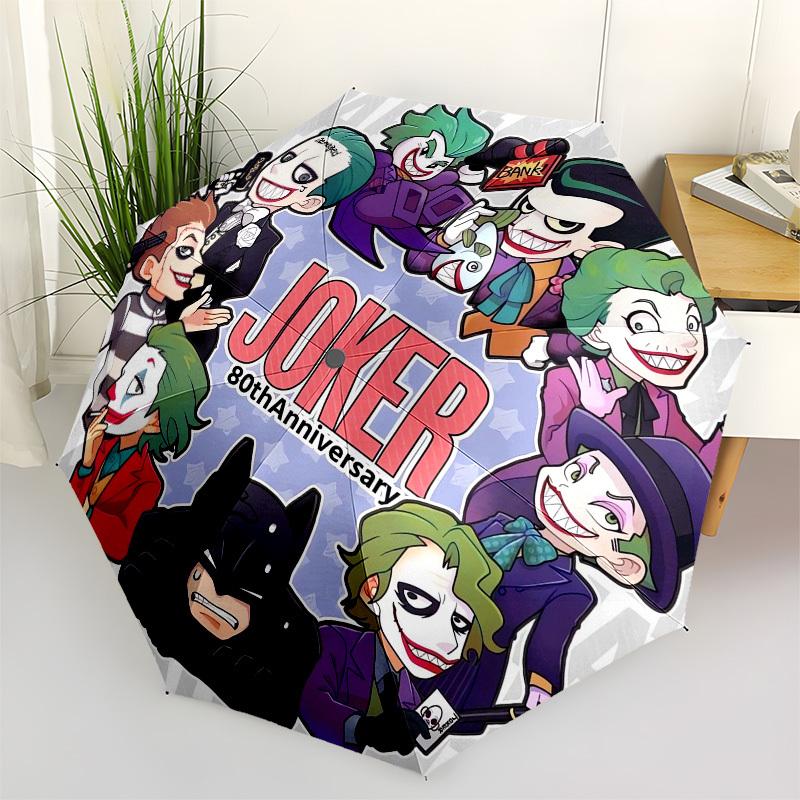 1pc Joker 80th Anniversary Collection Umbrella with Plastic Handle,Suitable for All Seasons Travel Outdoor Multi-functional UmbrellaDCS125
1pc Joker 80th Anniversary Collection Umbrella with Plastic Handle,Suitable for All Seasons Travel Outdoor Multi-functional UmbrellaDCS125