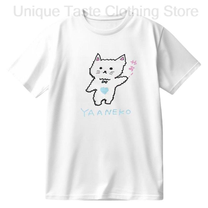 New Arrival Yuuki Sakuna T Shirt Cute Cartoon Yaaneko Cat Print Tshirt Harajuku Unisex Women Summer Cotton Short Sleeve Tee Tops S
New Arrival Yuuki Sakuna T Shirt Cute Cartoon Yaaneko Cat Print Tshirt Harajuku Unisex Women Summer Cotton Short Sleeve Tee Tops S