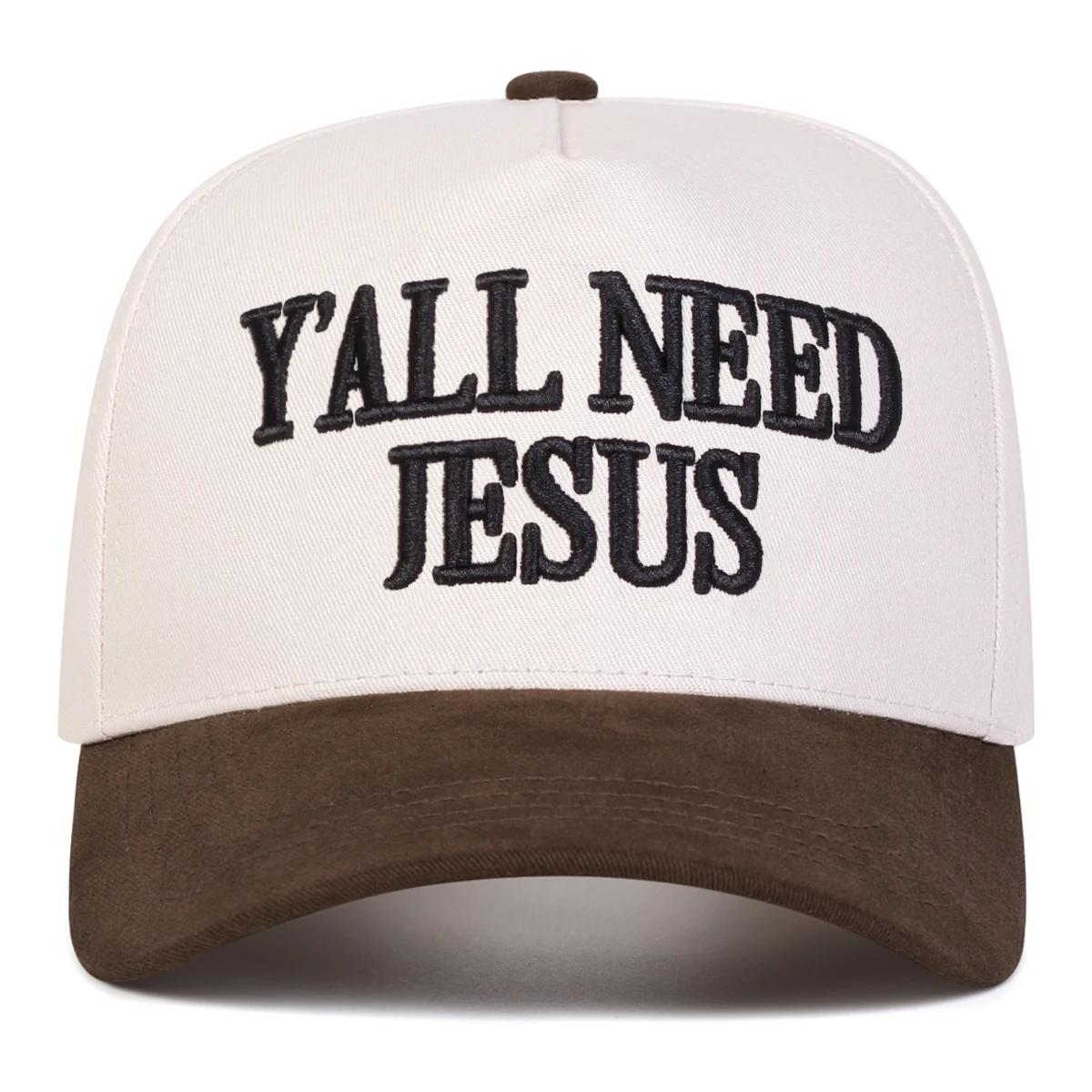 Unisex Y All Need Jesus Letter Embroidery Baseball Caps Spring Autumn Outdoor Adjustable Casual Hats Sunscreen Hat Sports Cap
Unisex Y All Need Jesus Letter Embroidery Baseball Caps Spring Autumn Outdoor Adjustable Casual Hats Sunscreen Hat Sports Cap