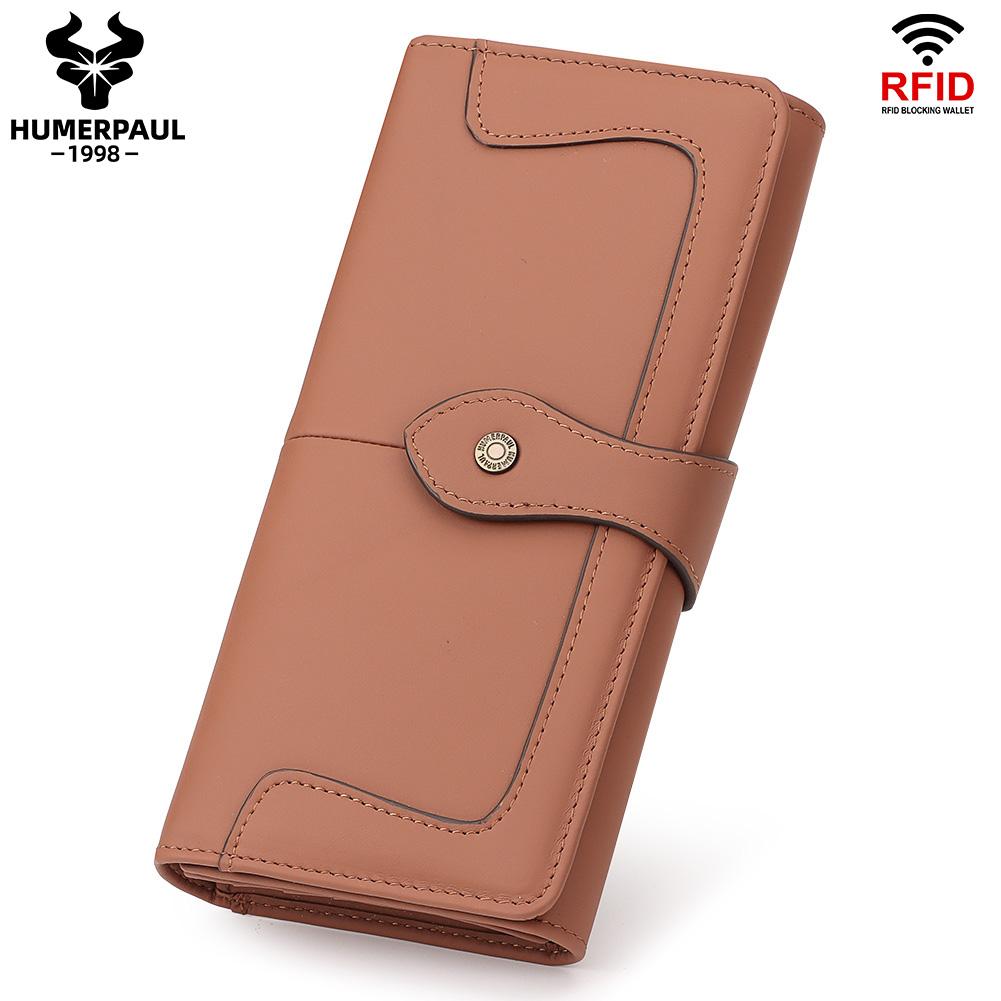 HUMERPAUL Women wallet, long leather wallet, large-capacity multi-card clutch, wallet with photo window, coin purse дубильна кора
HUMERPAUL Women wallet, long leather wallet, large-capacity multi-card clutch, wallet with photo window, coin purse дубильна кора