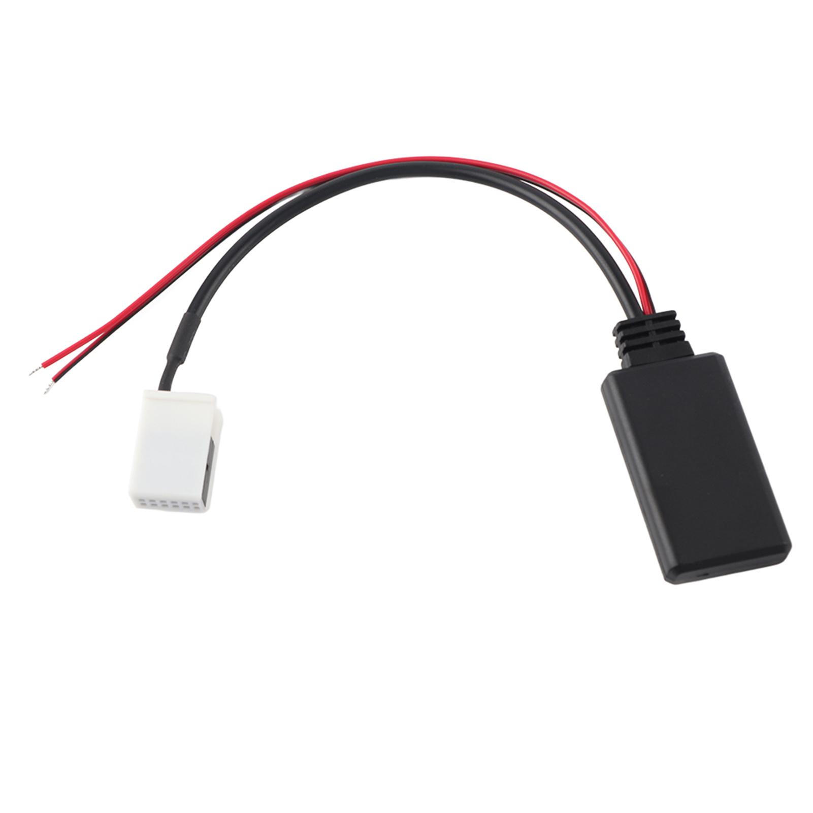 12 В 12-контактный автомобильный Bluetooth AUX-адаптер, подходящий для MCD RNS 510 RCD 200 210 300 310 500 510
12 В 12-контактный автомобильный Bluetooth AUX-адаптер, подходящий для MCD RNS 510 RCD 200 210 300 310 500 510