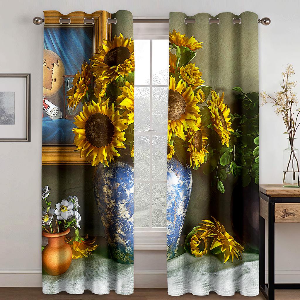 Красивое растение Подсолнух Маргаритка Цветок Штора 2 панели Классический Винтаж Дом Гостиная Спальня Кабинет Декоративные шторы 50W130H(CM)X2PCS&HooK
Красивое растение Подсолнух Маргаритка Цветок Штора 2 панели Классический Винтаж Дом Гостиная Спальня Кабинет Декоративные шторы 50W130H(CM)X2PCS&HooK