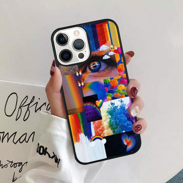 Rainbow Pride Gay Lesbian LGB phone Case Cover For iPhone 17 Air 16 15 14 Plus apple 16 11 12 13 Pro Max coque iPhone 13
Rainbow Pride Gay Lesbian LGB phone Case Cover For iPhone 17 Air 16 15 14 Plus apple 16 11 12 13 Pro Max coque iPhone 13