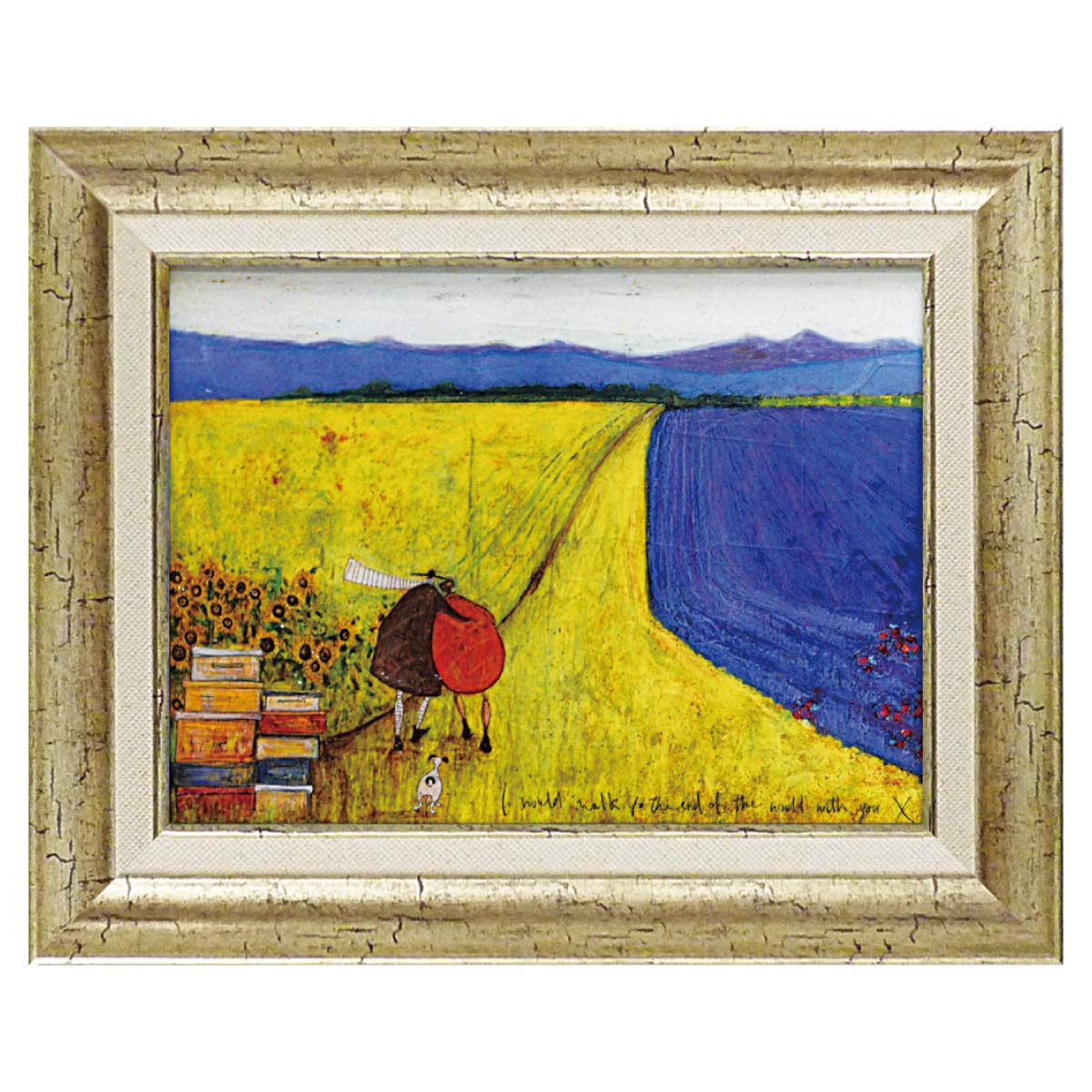 Стильный Сэм Тофт Концы от британского искусства А и успокаивающий дизайн с собакой, идеально подходящий для новоселий или для рисования, художник «К Земле», настенный
Стильный Сэм Тофт Концы от британского искусства А и успокаивающий дизайн с собакой, идеально подходящий для новоселий или для рисования, художник «К Земле», настенный