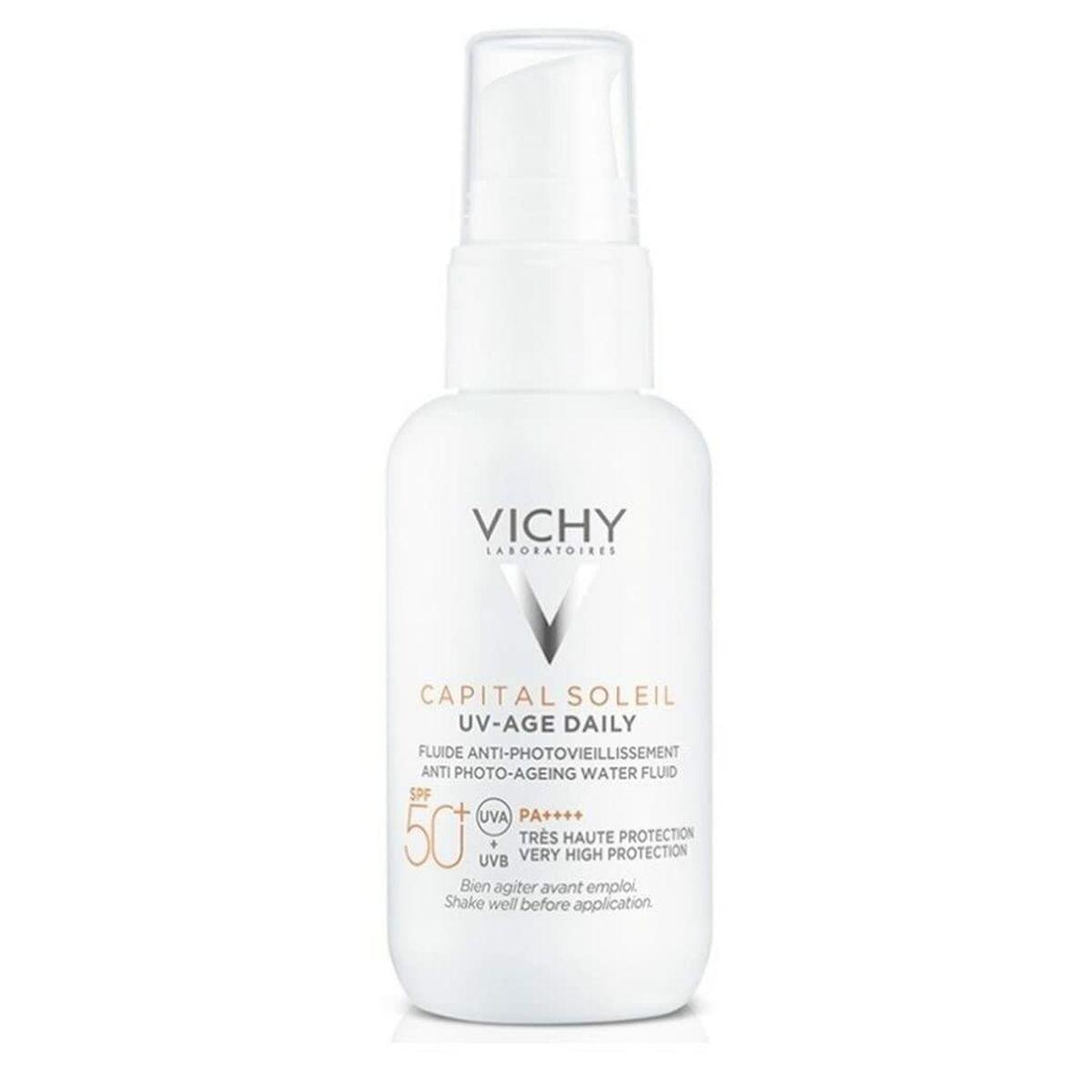 Fluid Sun Protector Vichy Capital Soleil Anti-aging Spf 50 (40 ml)
Fluid Sun Protector Vichy Capital Soleil Anti-aging Spf 50 (40 ml)