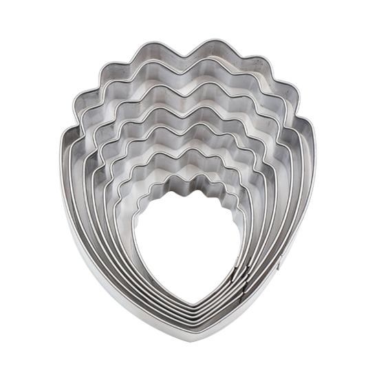 7шт пион торт плесень цветок печенья хлеб украшения помадка выпечки инструмент Peony