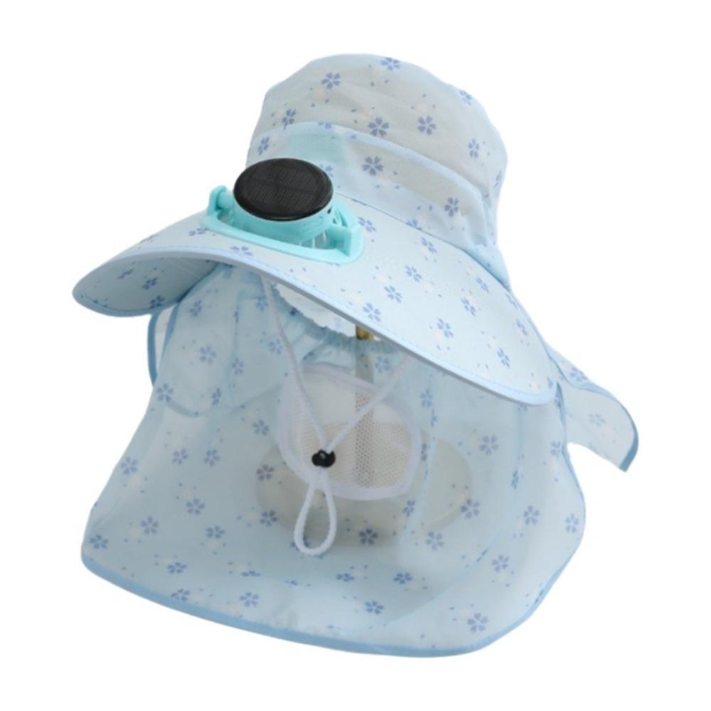 Solar USB Anti-UV Solar Fan Cap Breathable 300MA Current Cooling Fan Hat Floral Design Long Sun Shield Fisherman Hat Cycling
Solar USB Anti-UV Solar Fan Cap Breathable 300MA Current Cooling Fan Hat Floral Design Long Sun Shield Fisherman Hat Cycling