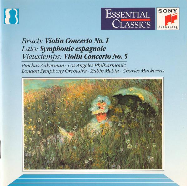 CD BRUCH, LALO; VIEUXTEMPS - Con Vn 1/Sym Espagnole/Con Vn SBK48274 Sony Classical 1992 US Classical Used
CD BRUCH, LALO; VIEUXTEMPS - Con Vn 1/Sym Espagnole/Con Vn SBK48274 Sony Classical 1992 US Classical Used