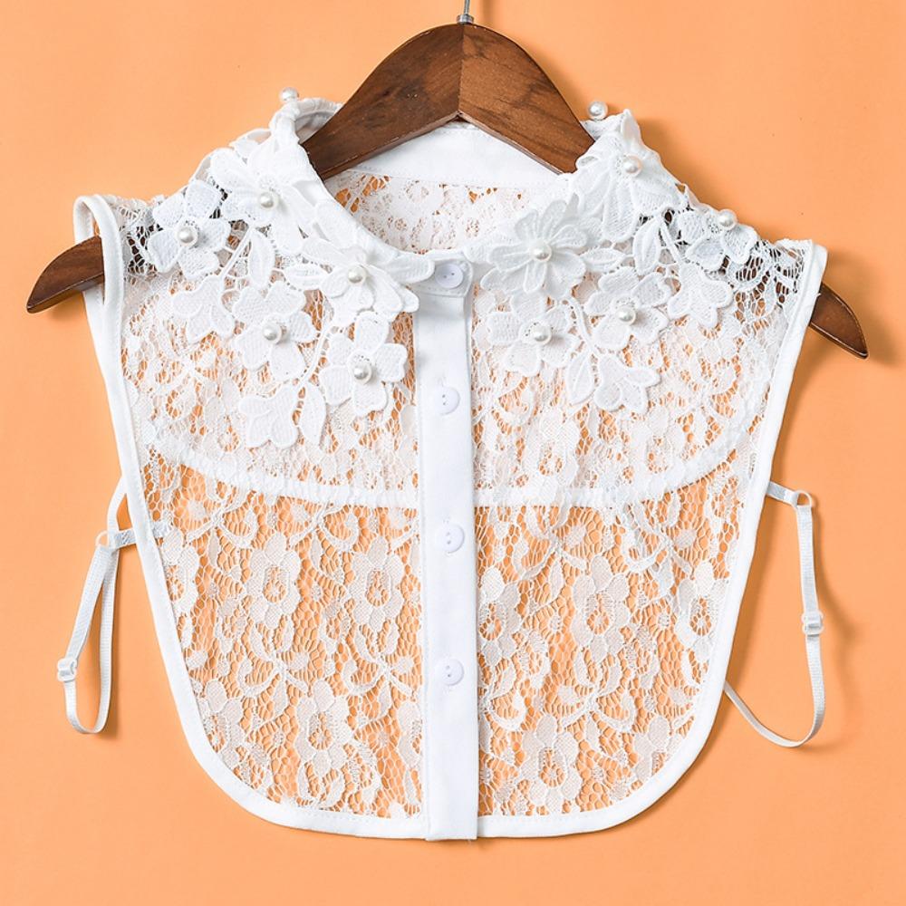 White Color Fake Collar Striped Liner Embroidered Lace Detachable Collar High Neck Floral Design Beaded Collar Sweater Lapel белый
White Color Fake Collar Striped Liner Embroidered Lace Detachable Collar High Neck Floral Design Beaded Collar Sweater Lapel белый