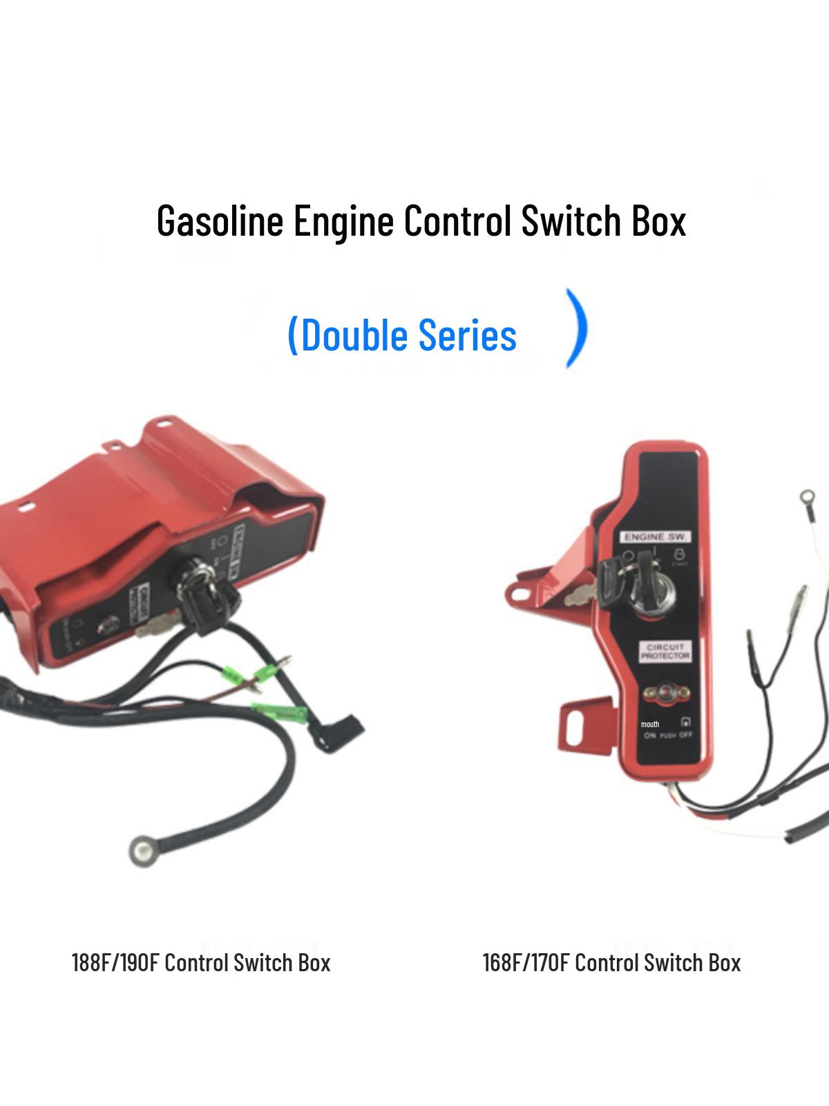 Gasoline Generator Remote Electric Start Control Switch Box for 160F-190F Models 168F-170F Electric Start Box
Gasoline Generator Remote Electric Start Control Switch Box for 160F-190F Models 168F-170F Electric Start Box