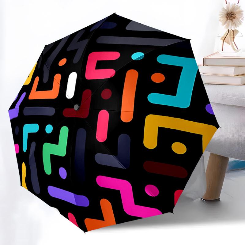 1pc Colorful Maze Automatic Folding Umbrella - 8-Rib Automatic Open/Close, Large Canopy Birthday Festival Gift yy251217156
1pc Colorful Maze Automatic Folding Umbrella - 8-Rib Automatic Open/Close, Large Canopy Birthday Festival Gift yy251217156