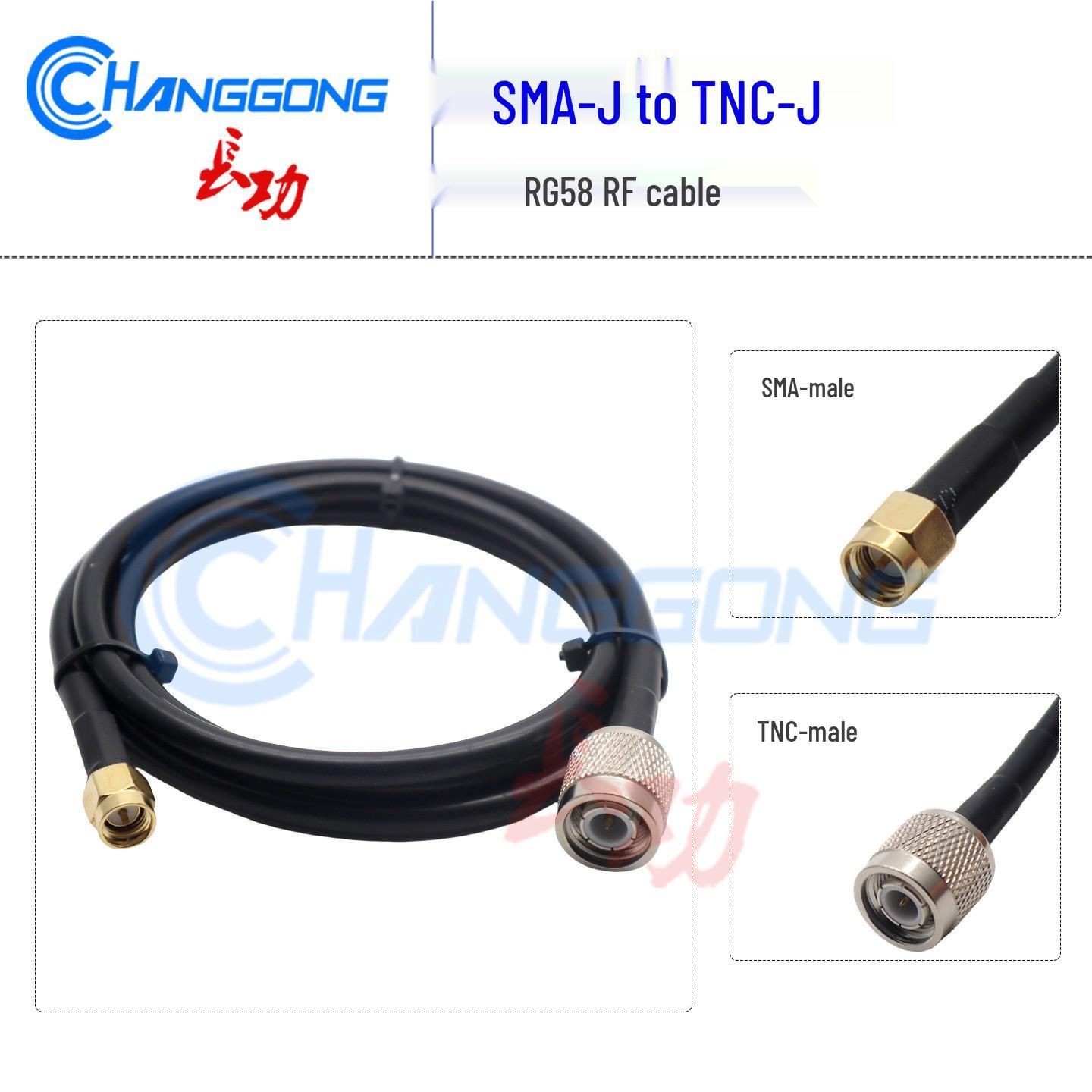TNC-J Male to SMA-J Male RG58 Coaxial Low Loss GPS Extension Cable 20cm TNC-J to SMA-J
TNC-J Male to SMA-J Male RG58 Coaxial Low Loss GPS Extension Cable 20cm TNC-J to SMA-J