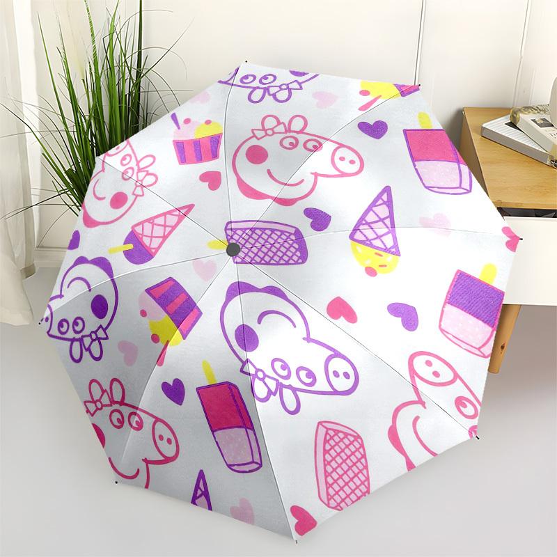 1pc Peppa Pig Ice Cream Party Umbrella with Plastic Handle,Suitable for All Seasons Home Travel Outdoor UmbrellaFP004
1pc Peppa Pig Ice Cream Party Umbrella with Plastic Handle,Suitable for All Seasons Home Travel Outdoor UmbrellaFP004