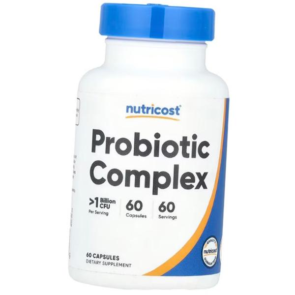 Пробиотический Комплекс, Probiotic Complex 1 Billion, Nutricost 60капс (69647008) 60caps
Пробиотический Комплекс, Probiotic Complex 1 Billion, Nutricost 60капс (69647008) 60caps