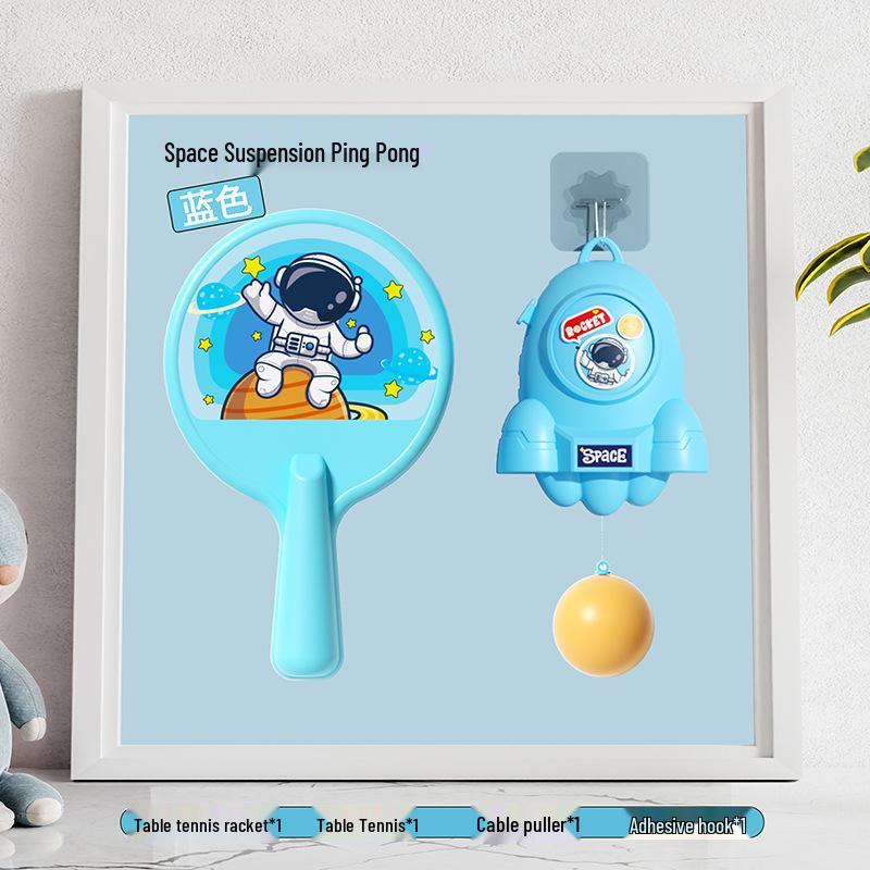 Indoor Table Tennis Trainer for Kids and Parents - Interactive Racket Toy for Hand-Eye Coordination
Indoor Table Tennis Trainer for Kids and Parents - Interactive Racket Toy for Hand-Eye Coordination