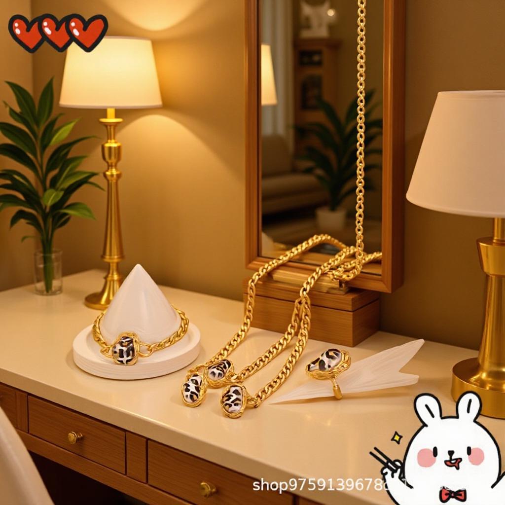 Vintage Luxury Irregular Pearl Necklace, Bracelet, and Ring Set білий
Vintage Luxury Irregular Pearl Necklace, Bracelet, and Ring Set білий