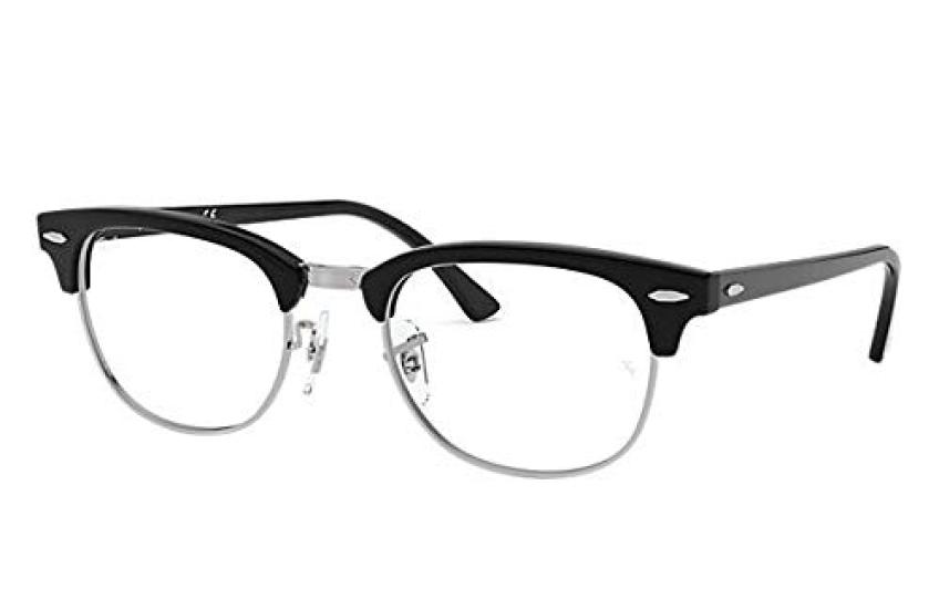 Clubmaster Eyeglasses with HOYA Photochromic Suntech Gray Lenses Size Ray-Ban (Model RX5154-2000-49, 49, Black) чёрный
Clubmaster Eyeglasses with HOYA Photochromic Suntech Gray Lenses Size Ray-Ban (Model RX5154-2000-49, 49, Black) чёрный
