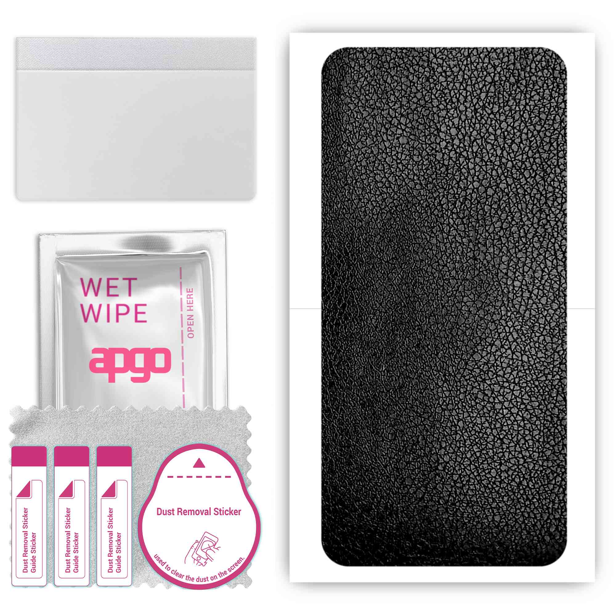 Apgo Protective Skin Sticker for the back compatible with Oppo Find X Lamborghini, Wrap Film, Foil, Vinyl - Pattern Black Leather
Apgo Protective Skin Sticker for the back compatible with Oppo Find X Lamborghini, Wrap Film, Foil, Vinyl - Pattern Black Leather