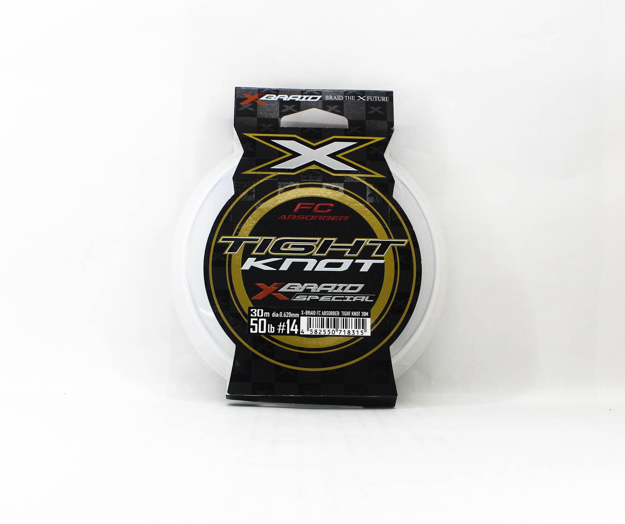 YGK X Braid Absorber Флюорокарбоновый шок-лидер Плотный узел 30м 50lb (8315) чистый
YGK X Braid Absorber Флюорокарбоновый шок-лидер Плотный узел 30м 50lb (8315) чистый