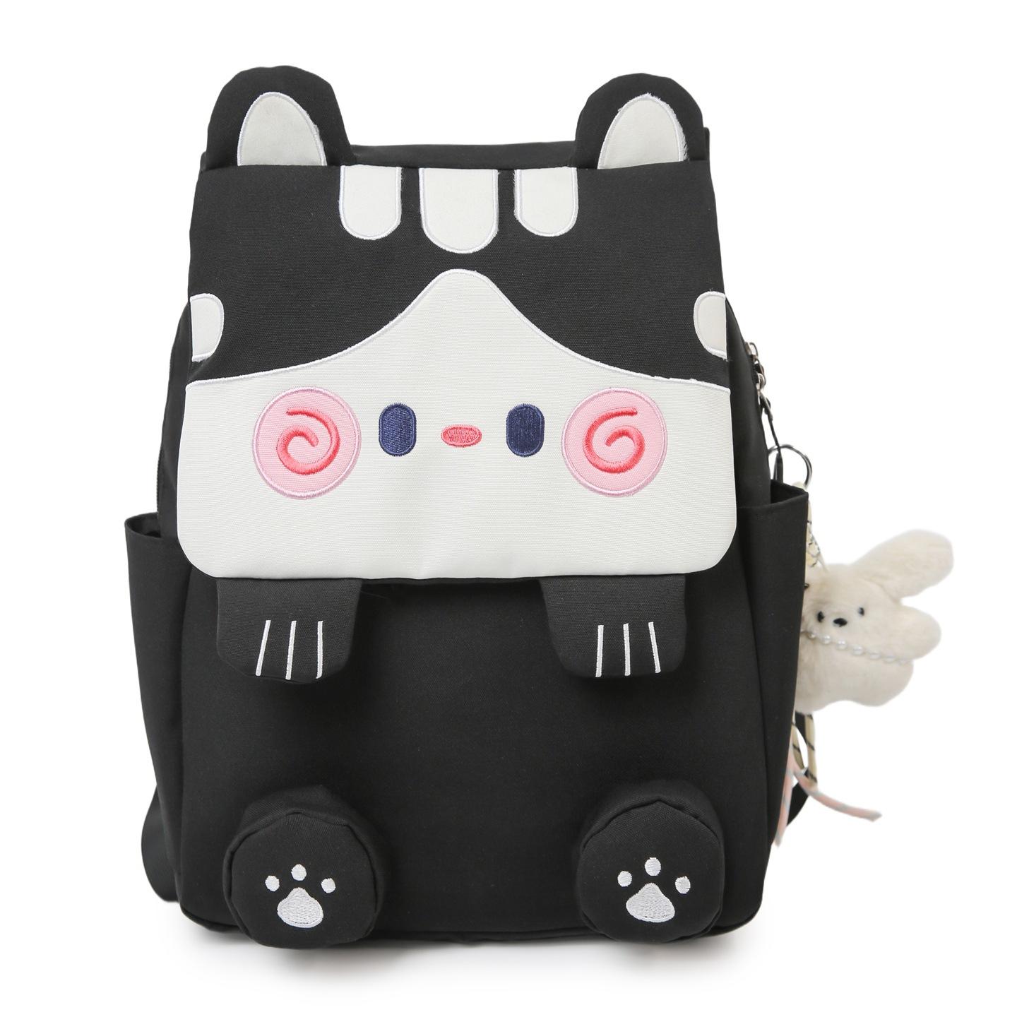 Fashion Cute Cartoon Cat Casual School Backpack for Girls Lightweight Large Capacity Female Travel Outing Shoulder Bags Daypack чёрный
Fashion Cute Cartoon Cat Casual School Backpack for Girls Lightweight Large Capacity Female Travel Outing Shoulder Bags Daypack чёрный