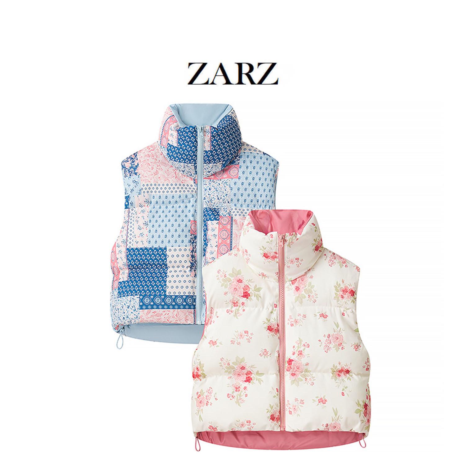 ZARZ Women s Classic Fashion Vest - European & American Style, Hand-Stuffed Cotton, Versatile Printed Design M синий/цветочный
ZARZ Women s Classic Fashion Vest - European & American Style, Hand-Stuffed Cotton, Versatile Printed Design M синий/цветочный