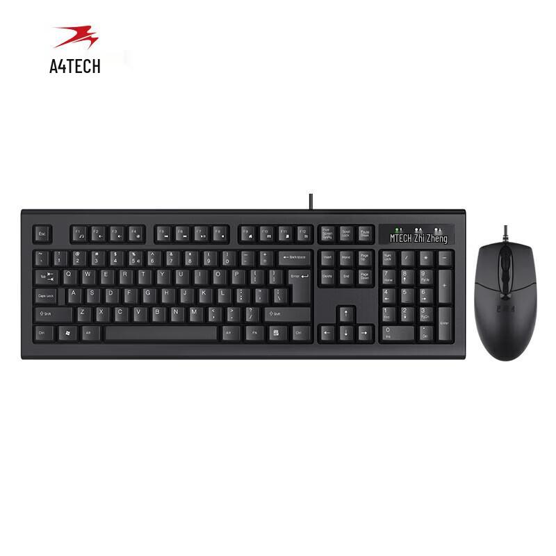 A4TECH KR8572N Wired Keyboard and Mouse Combo
A4TECH KR8572N Wired Keyboard and Mouse Combo