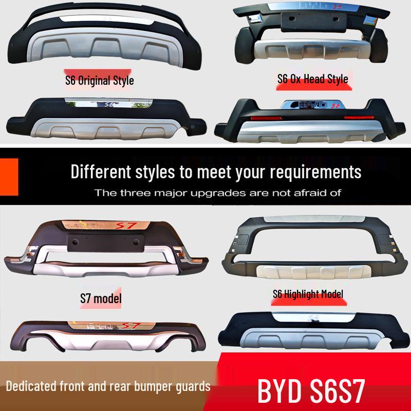 Передние и задние бамперы и защитные накладки BYD S6/S7: Модификация в стиле бычьей головы S6 Bull Head Rear Bumper Thickened
Передние и задние бамперы и защитные накладки BYD S6/S7: Модификация в стиле бычьей головы S6 Bull Head Rear Bumper Thickened