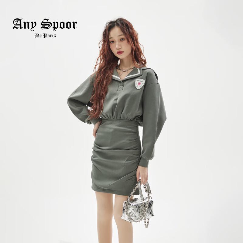 ANY SPOOR Women s Long Sleeve Slim Fit Dress L
ANY SPOOR Women s Long Sleeve Slim Fit Dress L