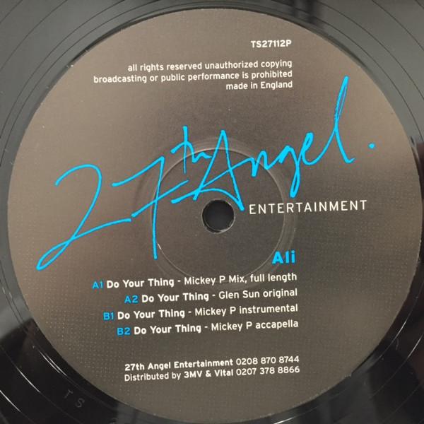 12inch Record ALISTAIR TENNANT - Do Your Thing TS27112P 27th Angel Ente 2000 UK Dance & Electronica Used
12inch Record ALISTAIR TENNANT - Do Your Thing TS27112P 27th Angel Ente 2000 UK Dance & Electronica Used