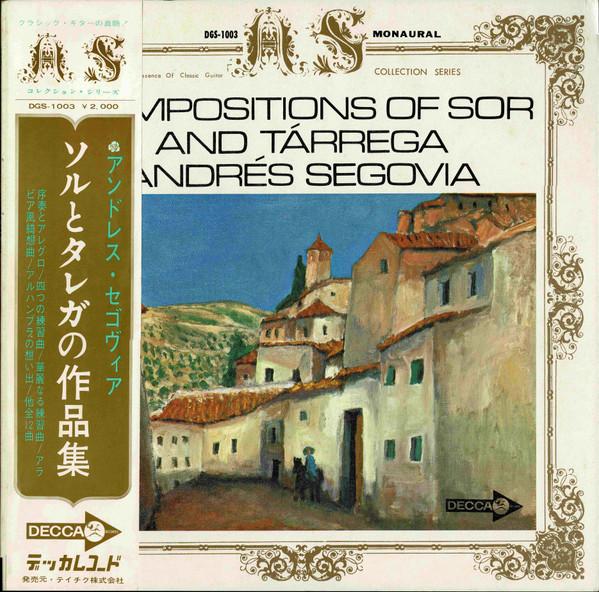 LP Record ANDRES SEGOVIA - Fernando Sor / Francisco Tarrega DGS1003 DECCA Japan Classical Used
LP Record ANDRES SEGOVIA - Fernando Sor / Francisco Tarrega DGS1003 DECCA Japan Classical Used