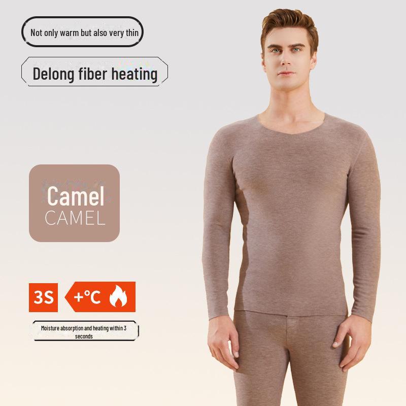 Комплект термобелья из антибактериальной шерсти и шелка для мужчин и женщин - бесшовный подогрев для осени и зимы L верблюд
Комплект термобелья из антибактериальной шерсти и шелка для мужчин и женщин - бесшовный подогрев для осени и зимы L верблюд