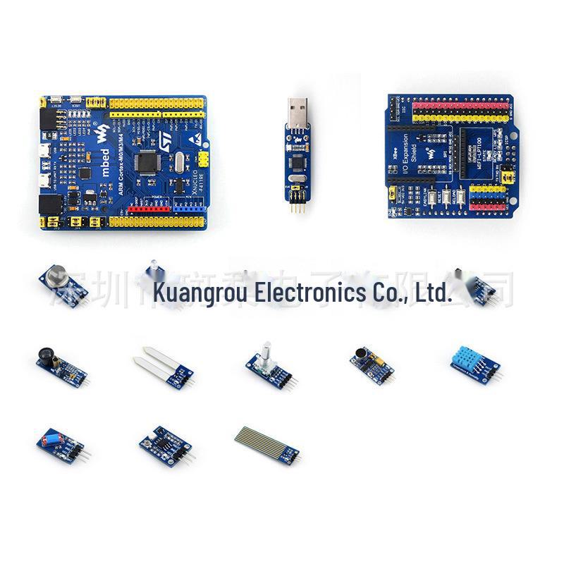 Розробницька плата STM32F103RBT6 MBED + 13 сенсорних модулів XNUCLEO-F103RB (Package A)
Розробницька плата STM32F103RBT6 MBED + 13 сенсорних модулів XNUCLEO-F103RB (Package A)