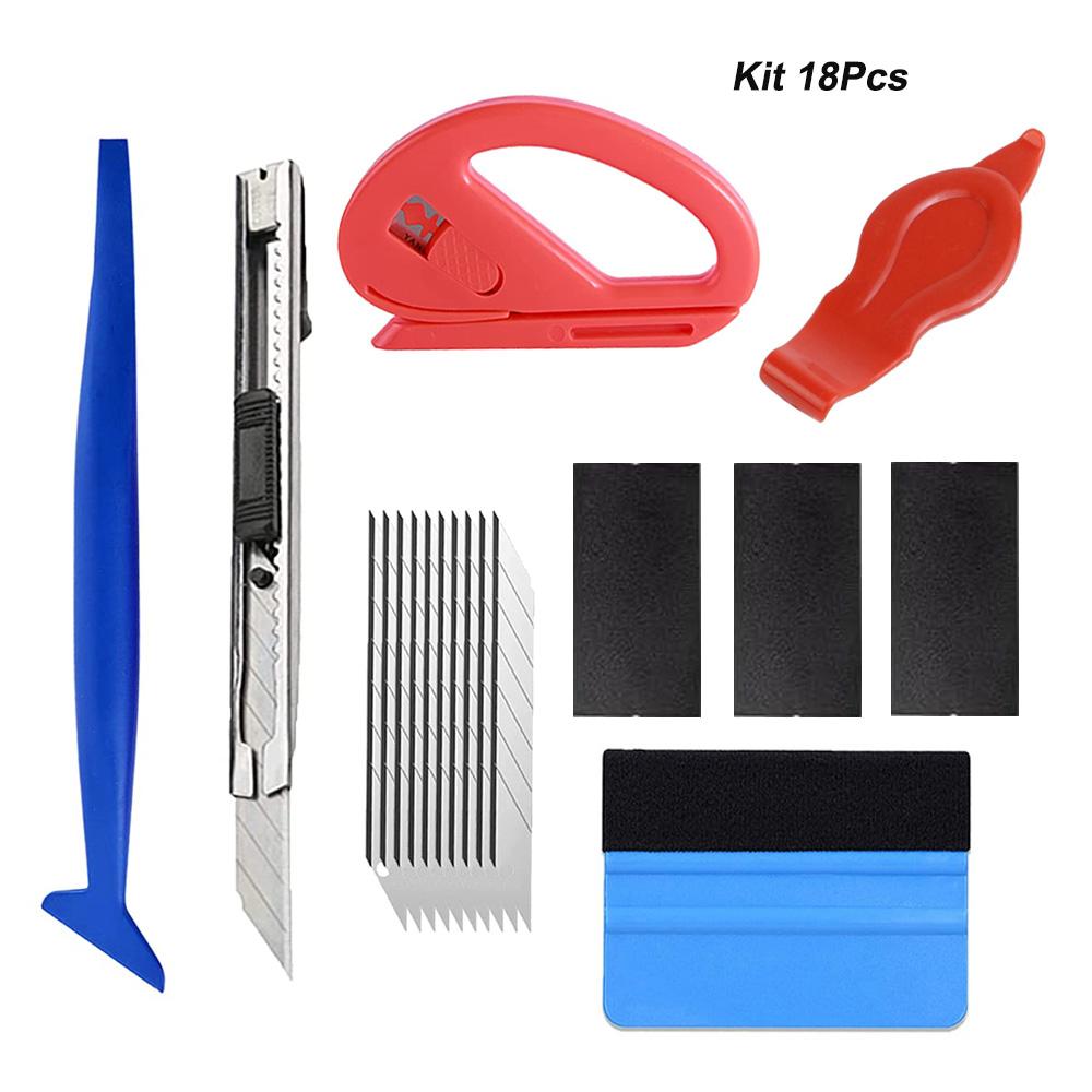 Car Window Film Install Kit Air Release Tool Pen Felt Squeegee Vinyl Wrap Tools Micro Squeegee Wrap Gloves Vinyl Knife 15-29Pcs
Car Window Film Install Kit Air Release Tool Pen Felt Squeegee Vinyl Wrap Tools Micro Squeegee Wrap Gloves Vinyl Knife 15-29Pcs