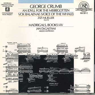 CD GEORGE CRUMB - An Idyll For The Misbegotten / Vox NW3572 NEW OLD US Classical Used
CD GEORGE CRUMB - An Idyll For The Misbegotten / Vox NW3572 NEW OLD US Classical Used