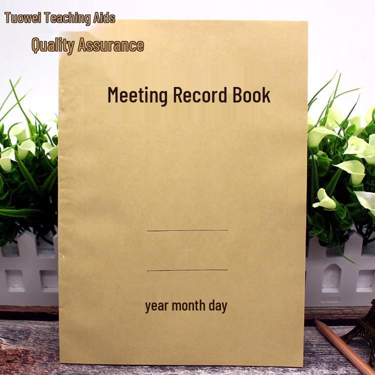 18K 80g Kraft Paper Meeting Record Notebook 100g 1 Book Free Shipping (40 Sheets)
18K 80g Kraft Paper Meeting Record Notebook 100g 1 Book Free Shipping (40 Sheets)