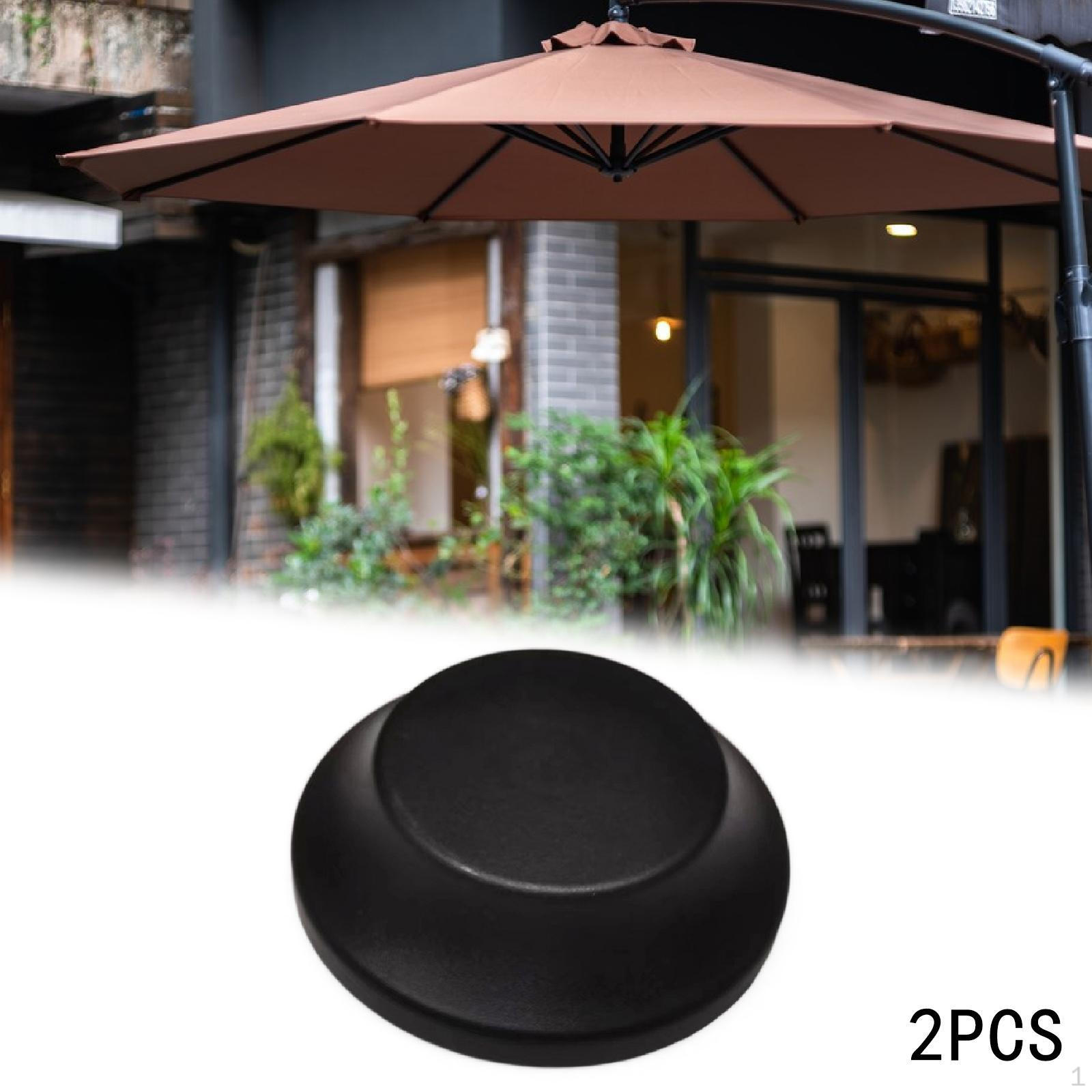 2x Наконечник для садового зонта Винтовое крепление Легко установить Запасная часть для чехлов