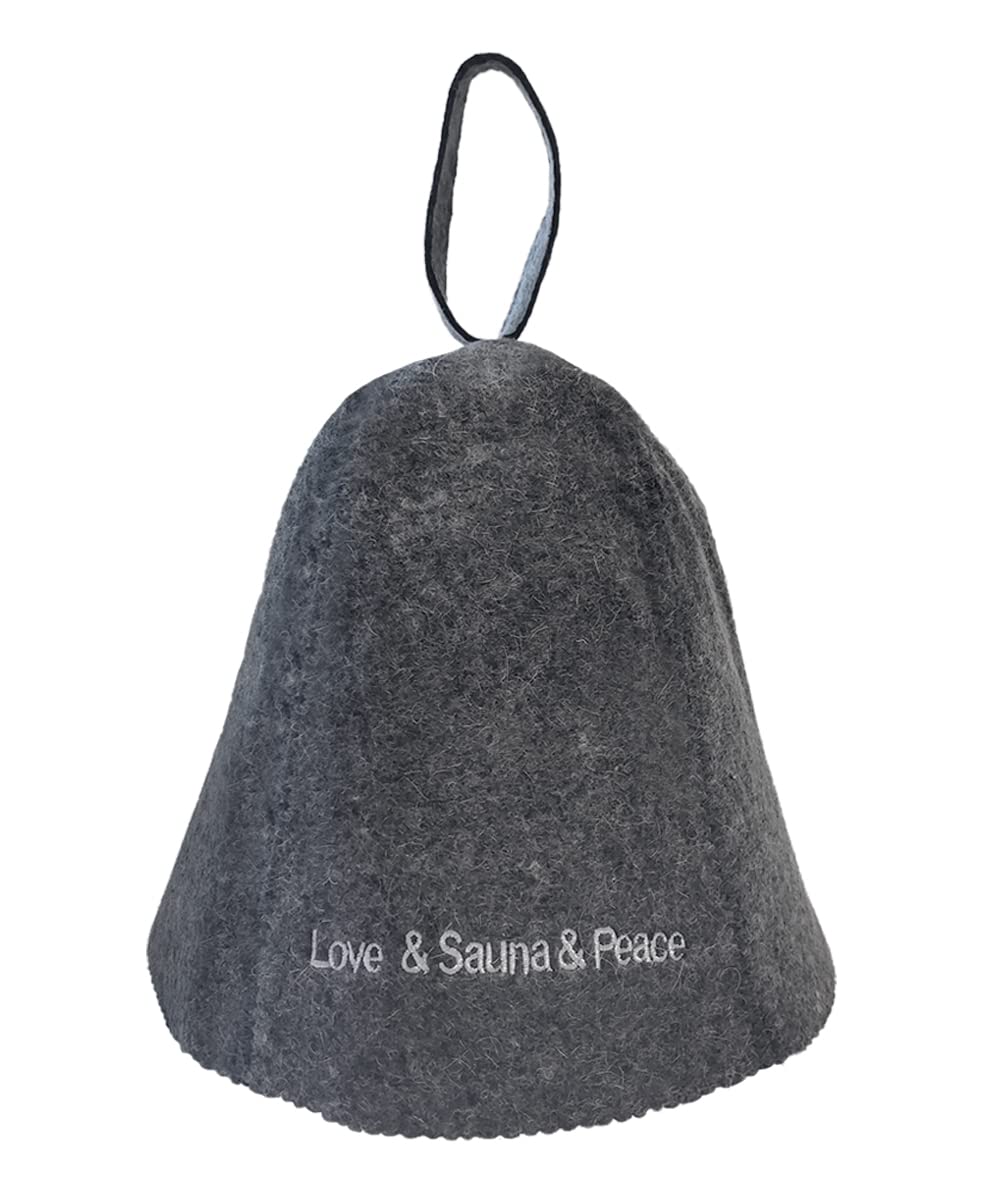 Sauna Republic Sauna Hat Felt High Heat Resistant Unisex Hair Cuticle Protection Hair Loss Prevention Heat Wave Aufguss Sauna (Love & & Peace)
Sauna Republic Sauna Hat Felt High Heat Resistant Unisex Hair Cuticle Protection Hair Loss Prevention Heat Wave Aufguss Sauna (Love & & Peace)