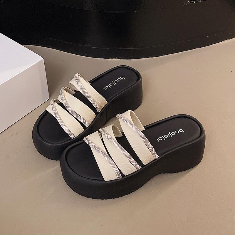 Fashion Women s Summer 2025 New Trendy Platform Thick Bottom Slip-On Sandals Open-Toe Casual Beach Shoes Rubber Sole Microfiber Material 35 бежевый
Fashion Women s Summer 2025 New Trendy Platform Thick Bottom Slip-On Sandals Open-Toe Casual Beach Shoes Rubber Sole Microfiber Material 35 бежевый