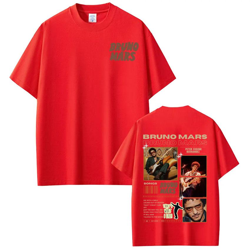 Singer Bruno Mars New Album Tour 2026 Graphics Tee Shirt Men Women Casual Harajuku Short Sleeve T Shirts Hiphop Loose Tshirts S
Singer Bruno Mars New Album Tour 2026 Graphics Tee Shirt Men Women Casual Harajuku Short Sleeve T Shirts Hiphop Loose Tshirts S