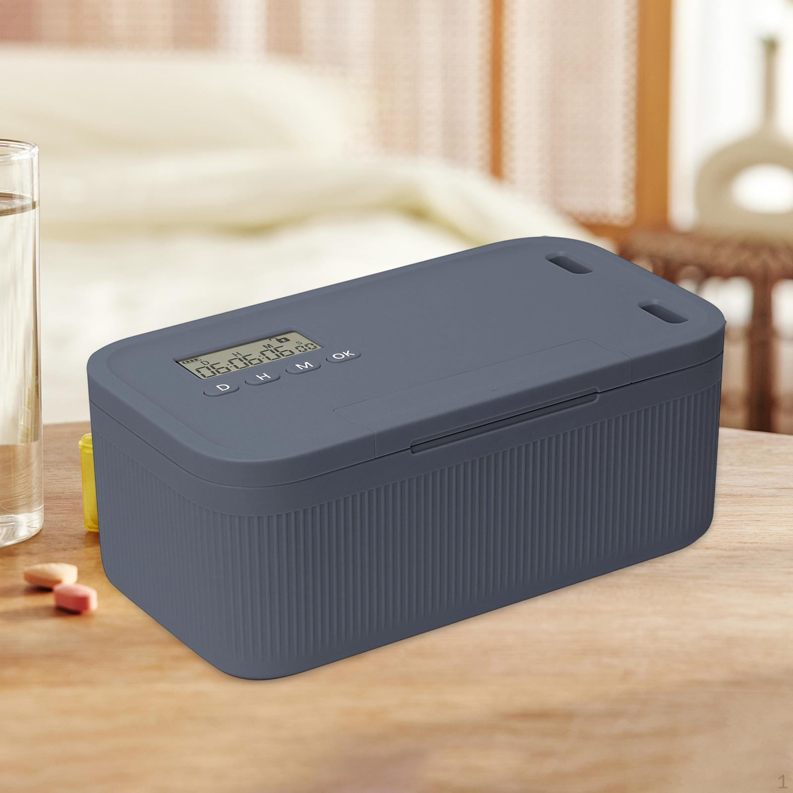 Lockable Storage Box Container Timed Black Organizer for Study Tools Personal Belongings
Lockable Storage Box Container Timed Black Organizer for Study Tools Personal Belongings