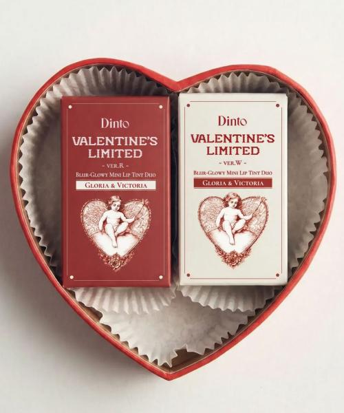 Dinto Valentine S Day Edition Blurglow Mini Lip Tint Duo 1. (Mini) Valentine Limited Ver. R
Dinto Valentine S Day Edition Blurglow Mini Lip Tint Duo 1. (Mini) Valentine Limited Ver. R