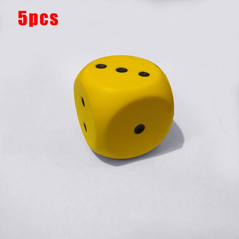 5/10 шт. большие губчатые кости, мягкие и эластичные игрушки, цветные игральные кости, 6 см, познавательные забавные реквизиты, вечерние, домашний и садовый игровой инструмент 5pcs Yellow
5/10 шт. большие губчатые кости, мягкие и эластичные игрушки, цветные игральные кости, 6 см, познавательные забавные реквизиты, вечерние, домашний и садовый игровой инструмент 5pcs Yellow