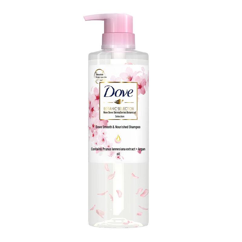 Dove Natural Botanical Cherry Blossom Shampoo
Dove Natural Botanical Cherry Blossom Shampoo