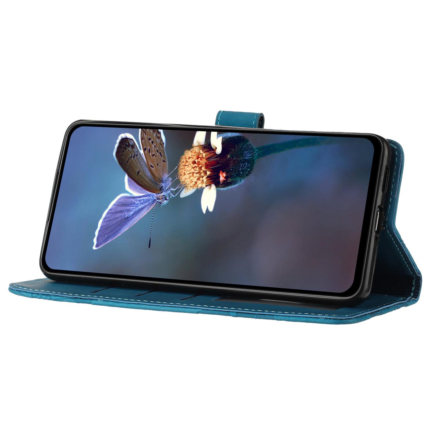 For Samsung Galaxy A05s 4G PU Leather Wallet Phone Cover Flowers Imprinted Flip Stand Phone Case Blue
For Samsung Galaxy A05s 4G PU Leather Wallet Phone Cover Flowers Imprinted Flip Stand Phone Case Blue