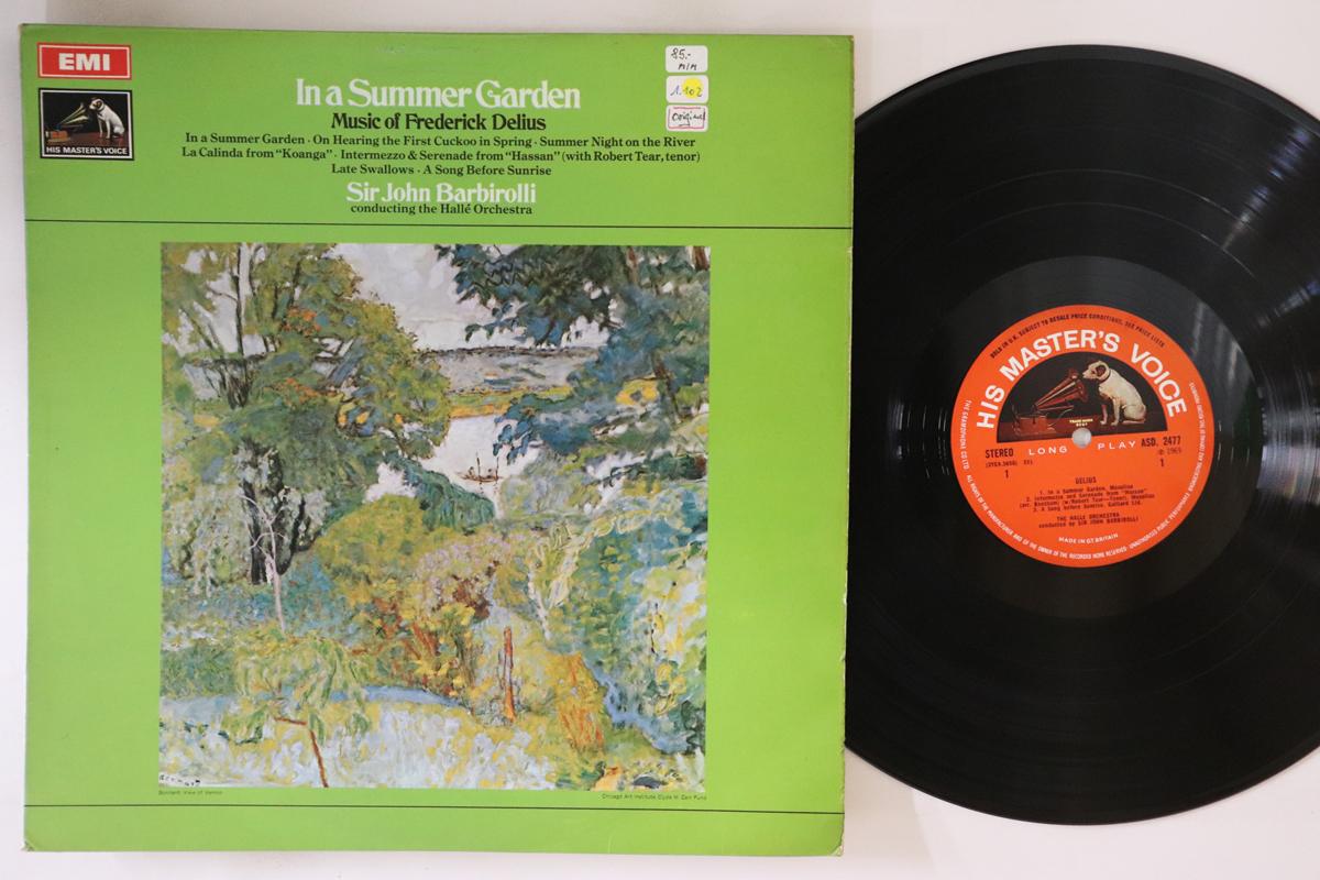 LP Record SIR JOHN BARBIROLLI HALLE ORCHESTR Frederick Delius In A Summer Garden ASD2477 HIS MASTERS V 1969 UK Classical Used
LP Record SIR JOHN BARBIROLLI HALLE ORCHESTR Frederick Delius In A Summer Garden ASD2477 HIS MASTERS V 1969 UK Classical Used